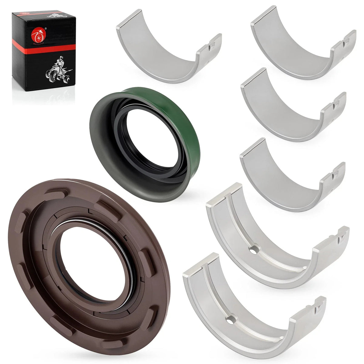 Main Journal Crankshaft Bearing + Seal for Polaris Sportsman 700 EFI (2004)