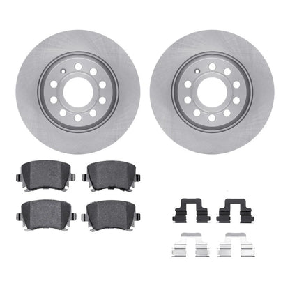 Rear Rotors for Volkswagen CC (2009–2017) ALX-PAU-DF-6612-74218-CLA6