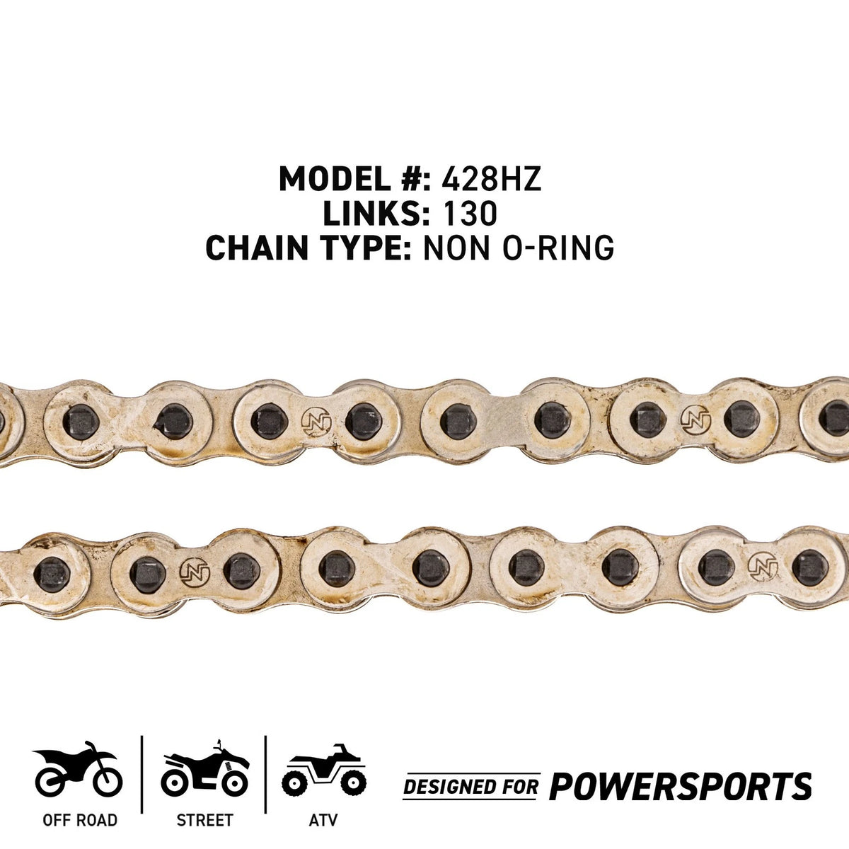Sprocket Chain Set for Yamaha SR400 (MK1013135, 94580-78130-00, 94582-34130-00)