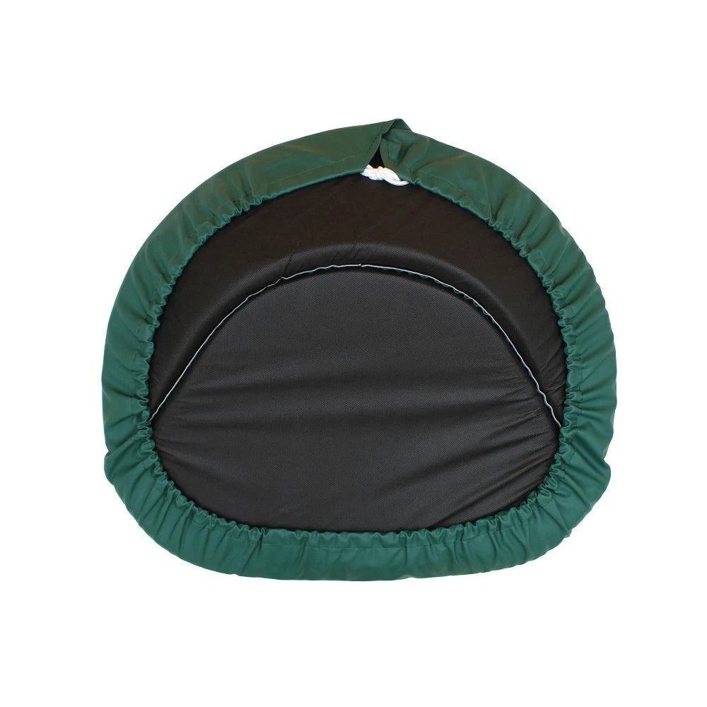 21" Green & White Seat Cover for Oliver (Fits YF31G/W)