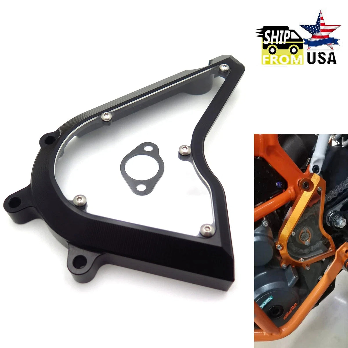 Front Sprocket Guard Chain Cover for KTM Duke/RC 390 250 (2017–2020)