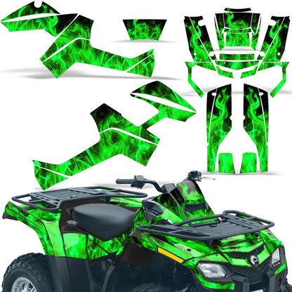 Graphic Decal for CanAm Outlander EFI 500/650/800/1000 (2006–2011)