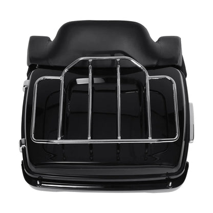 Trunk Pad Rack Smoked Light Speakers Mount for Harley Touring (2014–2026)