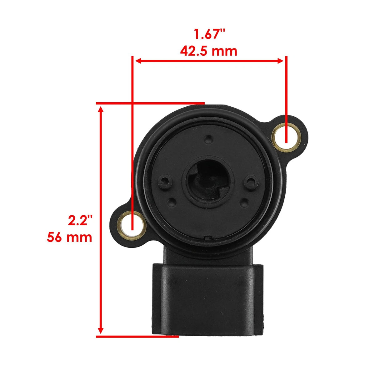 Shift Angle Sensor TPS & Oil Temperature Sensor Pack for Honda Rancher 400 (2004–2007) SR132 SR136 SR154 37750-HC4-751 06380-HN2-305 16061-HP0-A01
