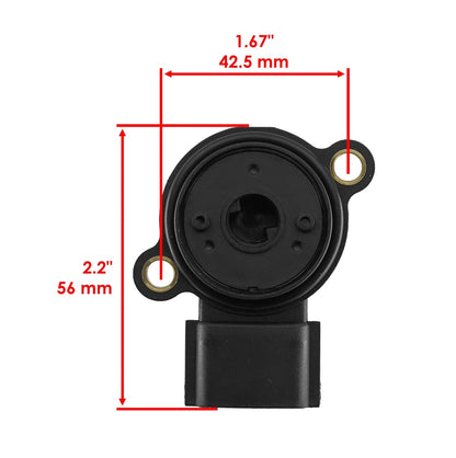 Shift Angle Sensor TPS & Oil Temperature Sensor Pack for Honda Rancher 400 (2004–2007) SR132 SR136 SR154 37750-HC4-751 06380-HN2-305 16061-HP0-A01