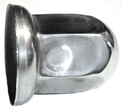 Set of 40 Lug Nut Covers 33mm Push-On Stainless #10081