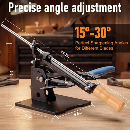 Professional Knife Sharpener System – Precision Adjustable Angle 15-30°