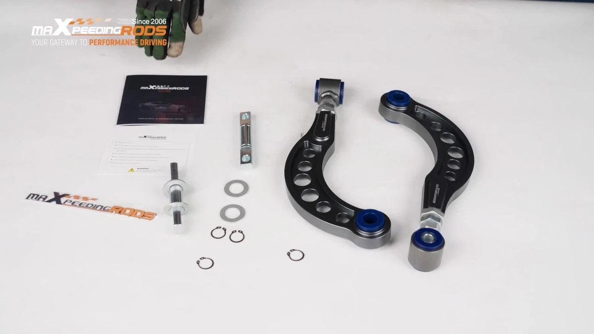 Adjustable Rear Upper Camber Control Arms Kit for Honda Civic Coupe (2006–2015) - 07RY9U, Camber Arm, Rear Adjustable Alignment Camber Kit