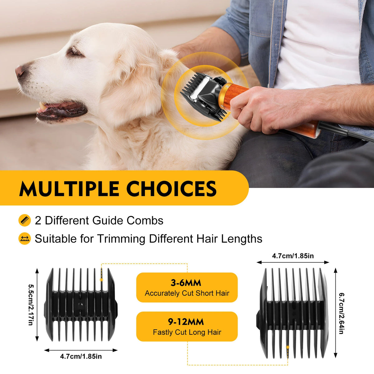 Electric Sheep Goat Shears Clippers for Dog Cat Pet Grooming