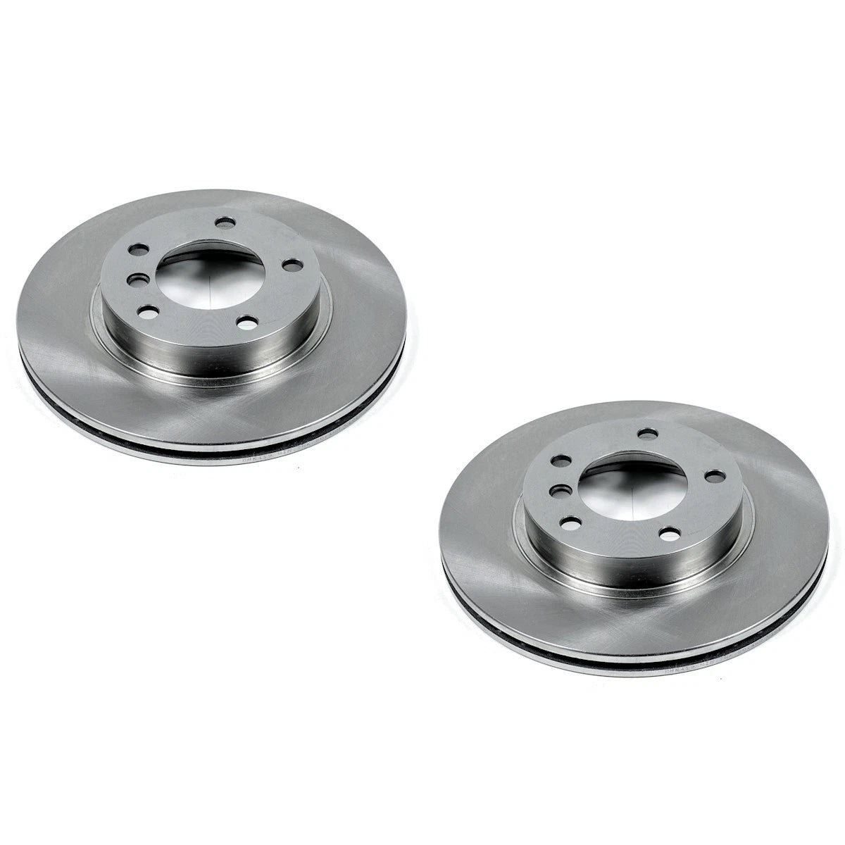 Set of 2 Powerstop Brake Discs for BMW 323 328 318 325 (1993–2005)