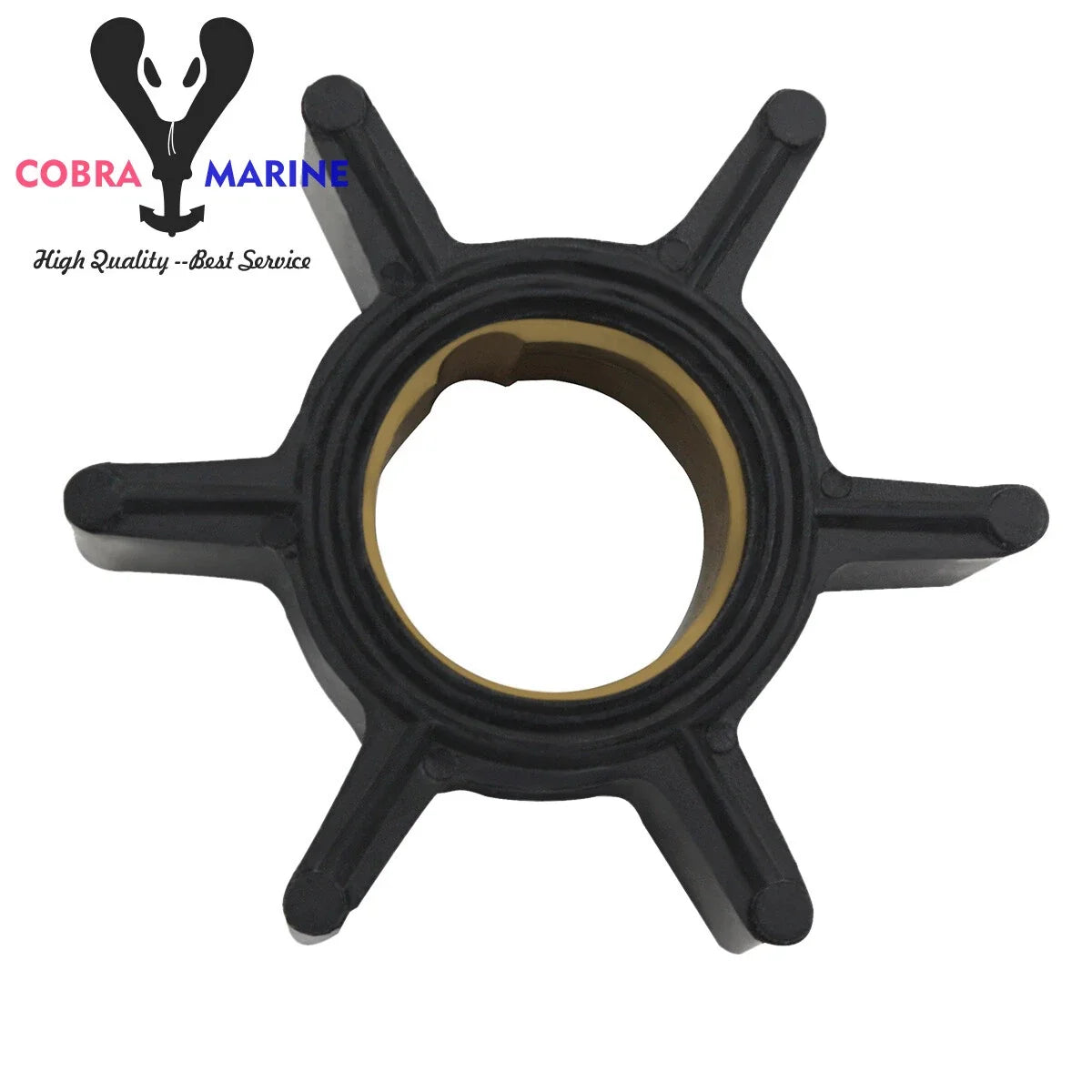 Water Pump Impeller for Mercury 3.9/4.5/7.5/9.8HP (47-89981, 47-65957, 18-3039)