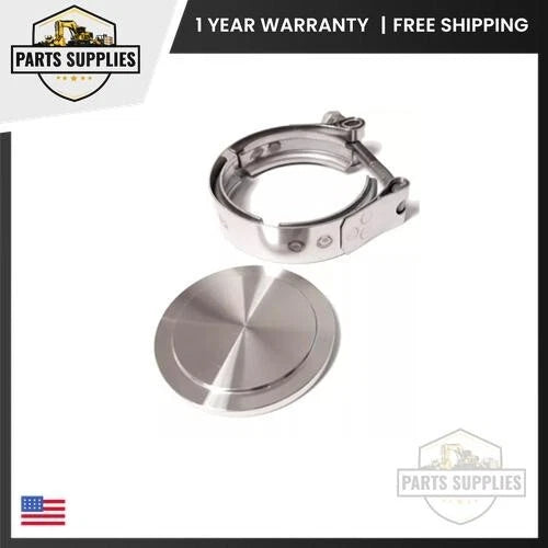 TiAL Wastegate Flange Clamp Block-off Kit for MVR V-Band 45mm Turbo