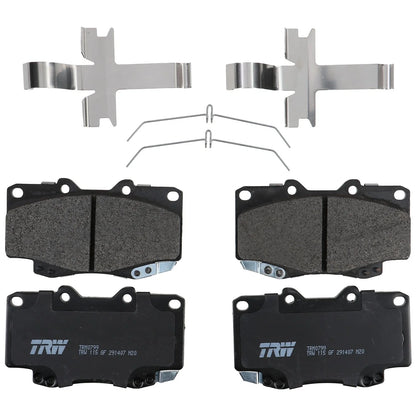 Disc Brake Pad Set for Toyota Tacoma (2000–2002)