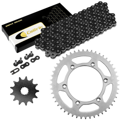Black Drive Chain and Sprocket Kit for Yamaha YZ125 (2002–2004) EG3923CH101XO