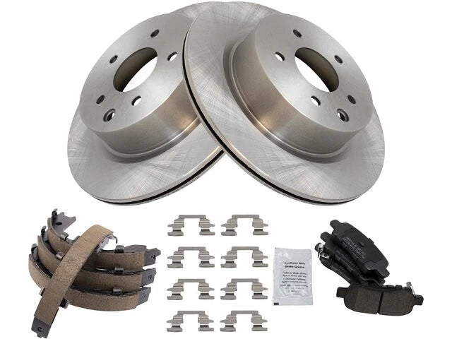 Set of 4 Brake Pads and Rotors for Infiniti QX50 (2014–2017) 95457BKTX