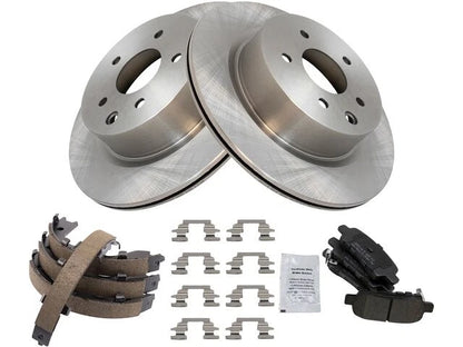 Set of 4 Brake Pads and Rotors for Infiniti QX50 (2014–2017) 95457BKTX