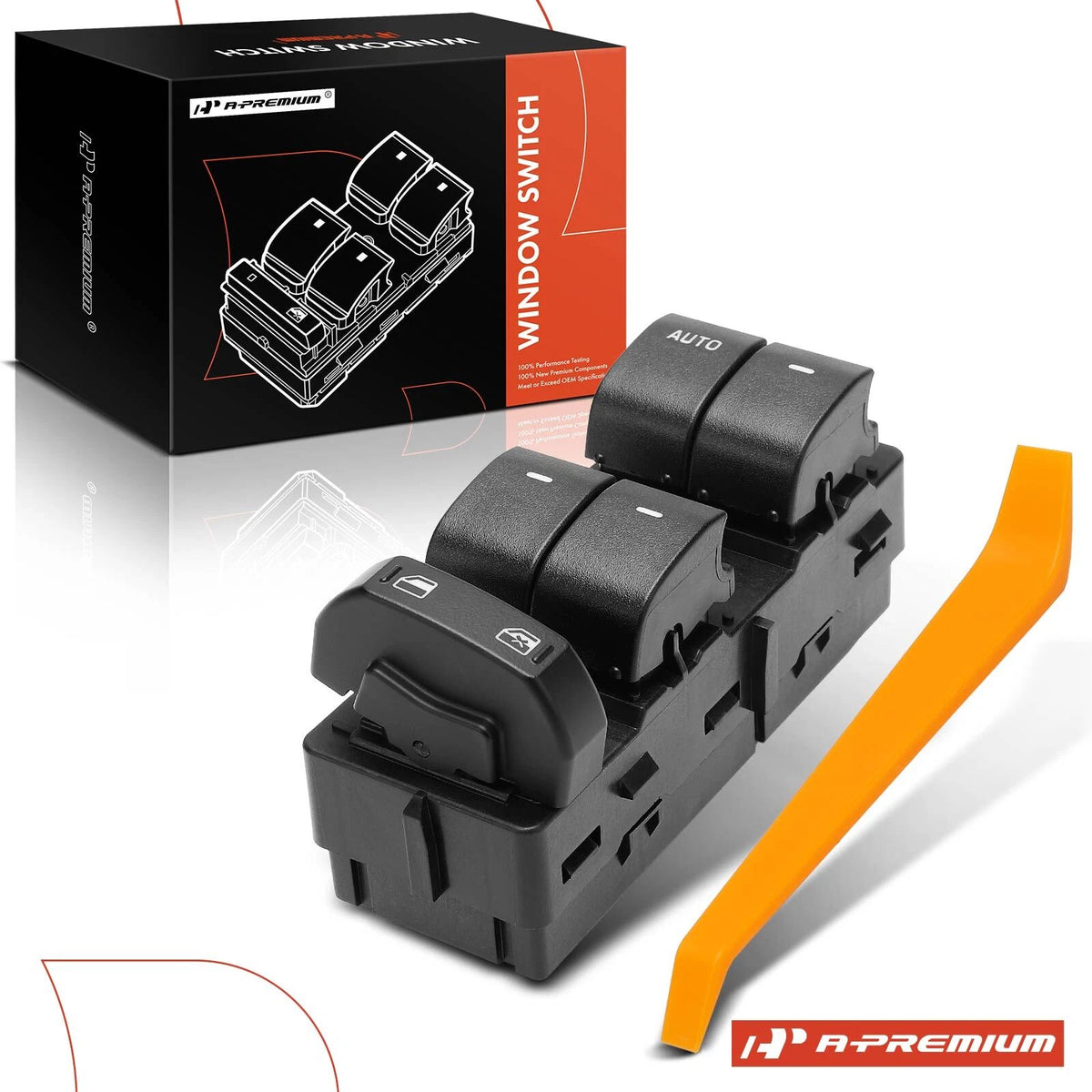Front Left Power Window Switch for Ford F-250 F-350 Super Duty (2011–2012) 8L8Z14529AA, 8L8Z14529AC, 901-210
