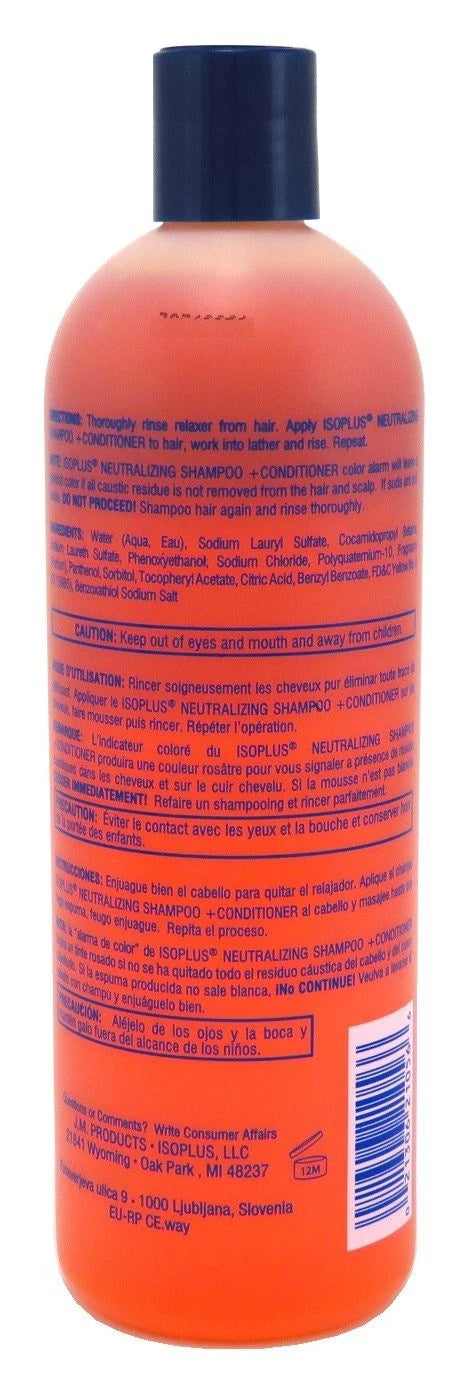 Pack of 2 Isoplus Neutralizing Shampoo + Conditioner 16 oz
