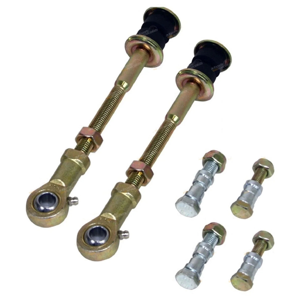 2 x Rear H/D Sway Bar Link Kit for Prado 120/150 Series 2-8 Lift (2003–2013)
