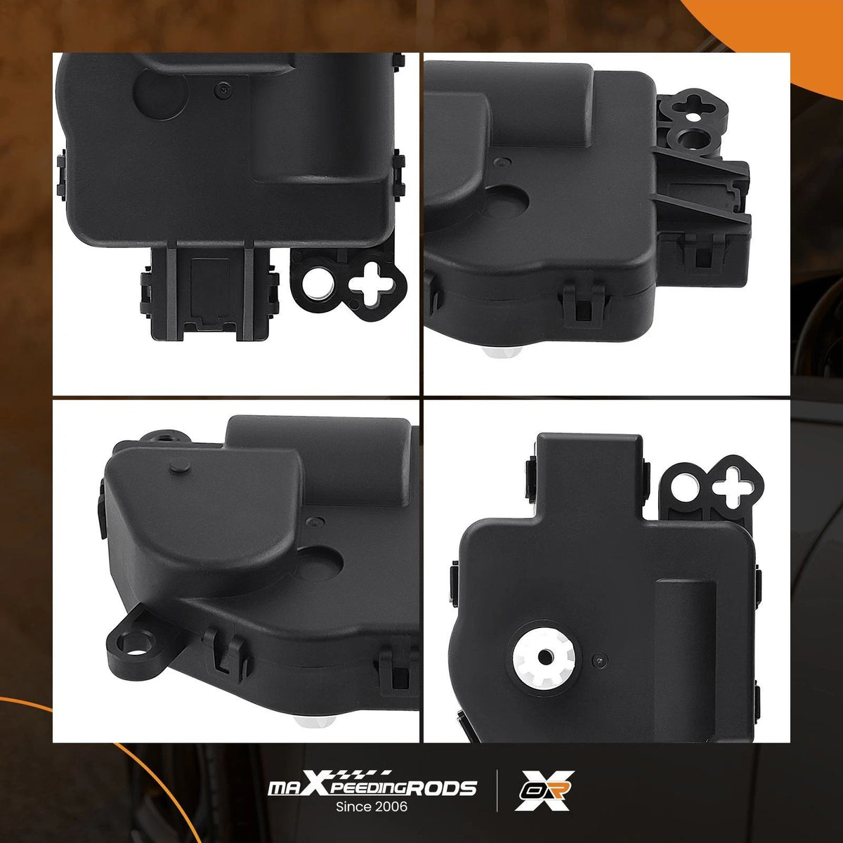 2X HVAC Heater Blend Door Actuator for Dodge Avenger Journey (2008–2014) 68018109AA, 604-029