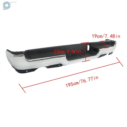 Rear Step Bumper Assembly Chrome for RAM 1500 (2019–2023) W/ Park Assist