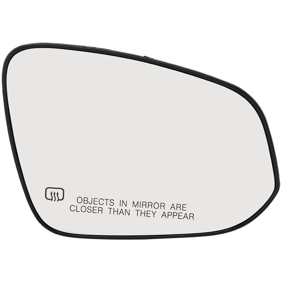 Heated Passenger Mirror Glass for Toyota Highlander (2014–2019) with Backing Plate