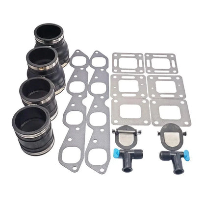 Exhaust Manifold Kit for MerCruiser V8 330-370 GM 454/502 CID (1981–Present)
