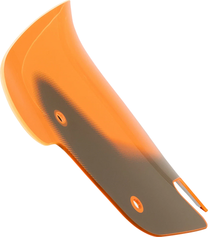 Klock Werks 10" Kolor Flare Windshield for Harley Davidson (2014–2023) - Orange Ice KWW-04-0632