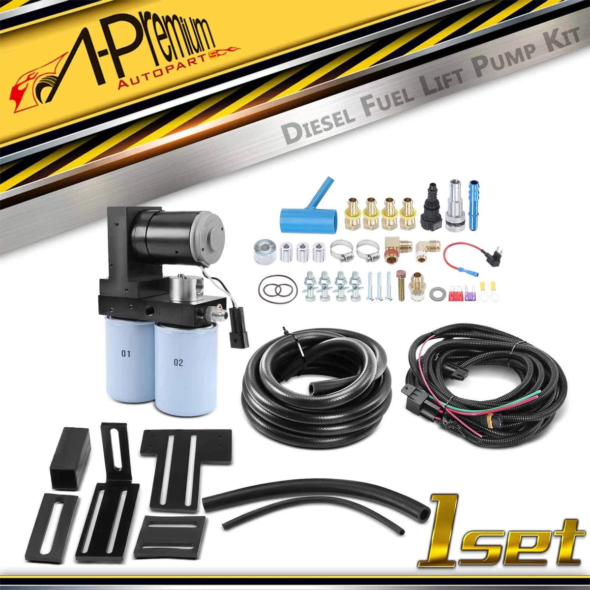 Diesel Fuel Lift Pump System for Chevrolet Silverado 2500 HD GMC (2015–2016)
