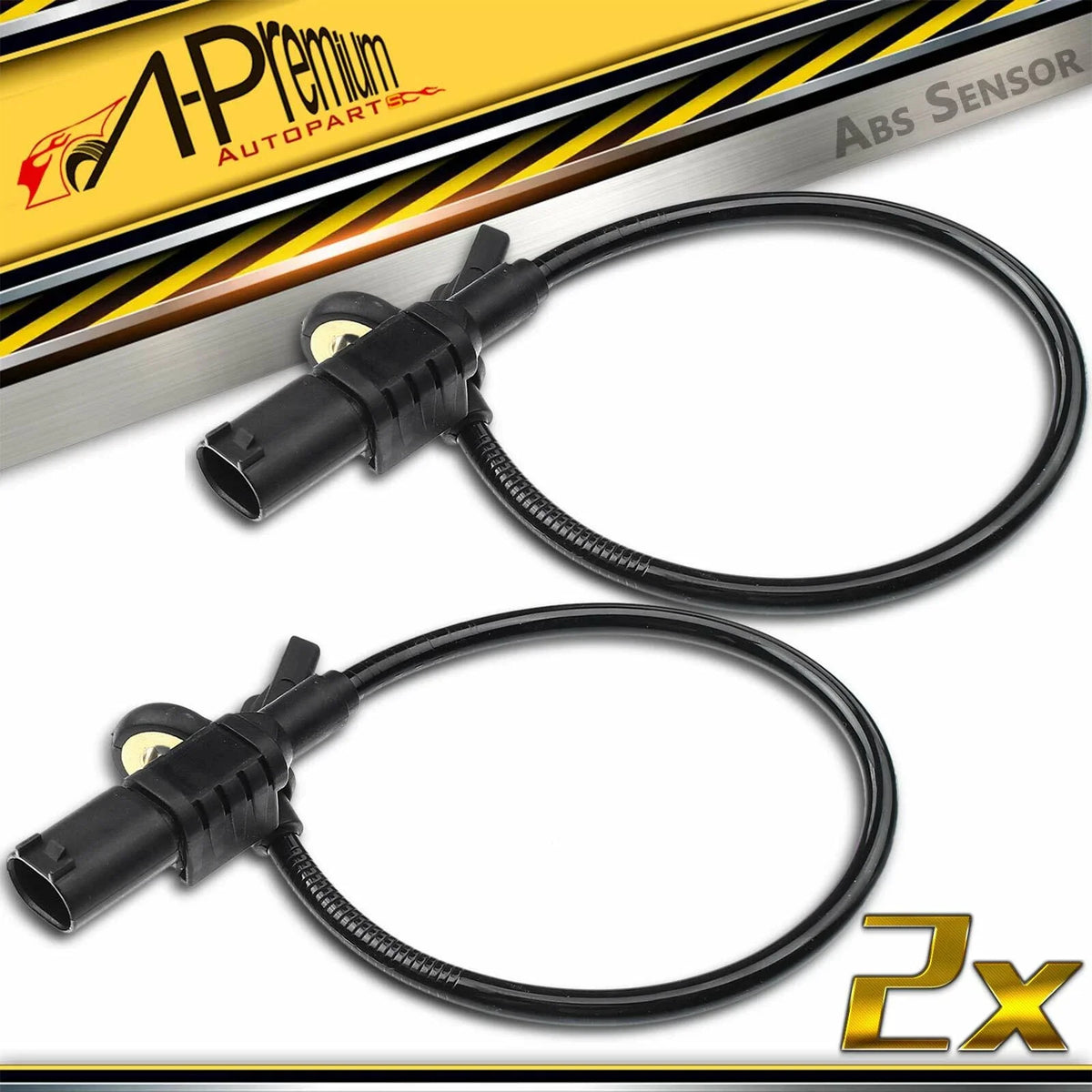 2X Rear ABS Wheel Speed Sensors for Mercedes-Benz ML350 (2006–2010)
