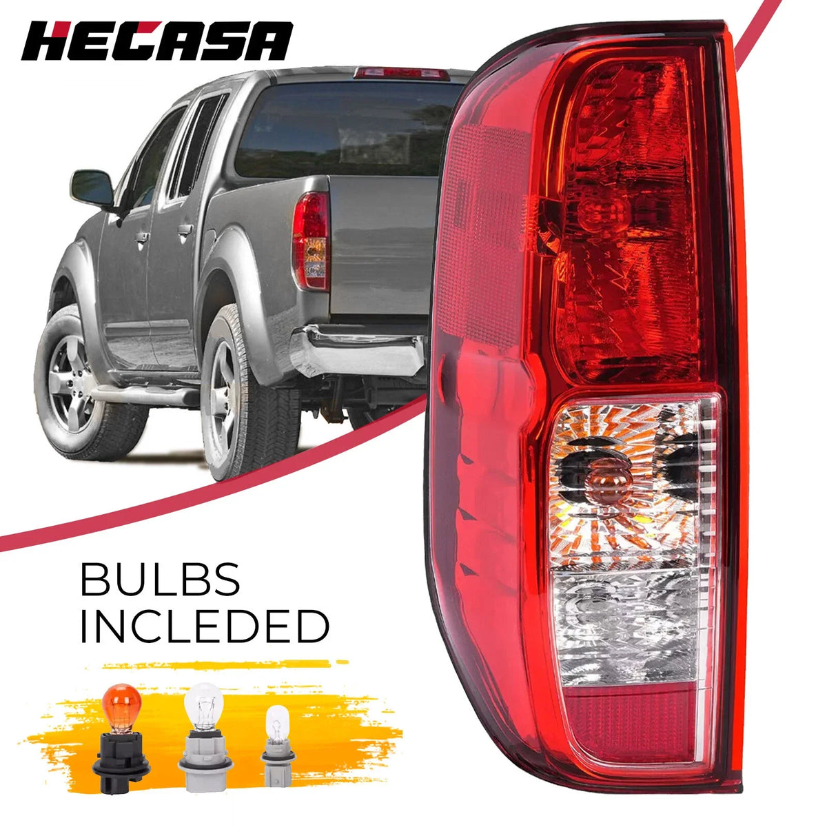 Left Side Tail Light Lamp Assembly for Nissan Frontier (2005–2021)