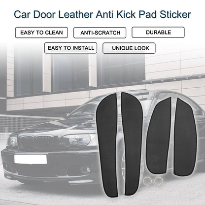 Set of 1 Car Door Leather Anti Kick Pad Sticker for BMW 3 Series (2009–2012)