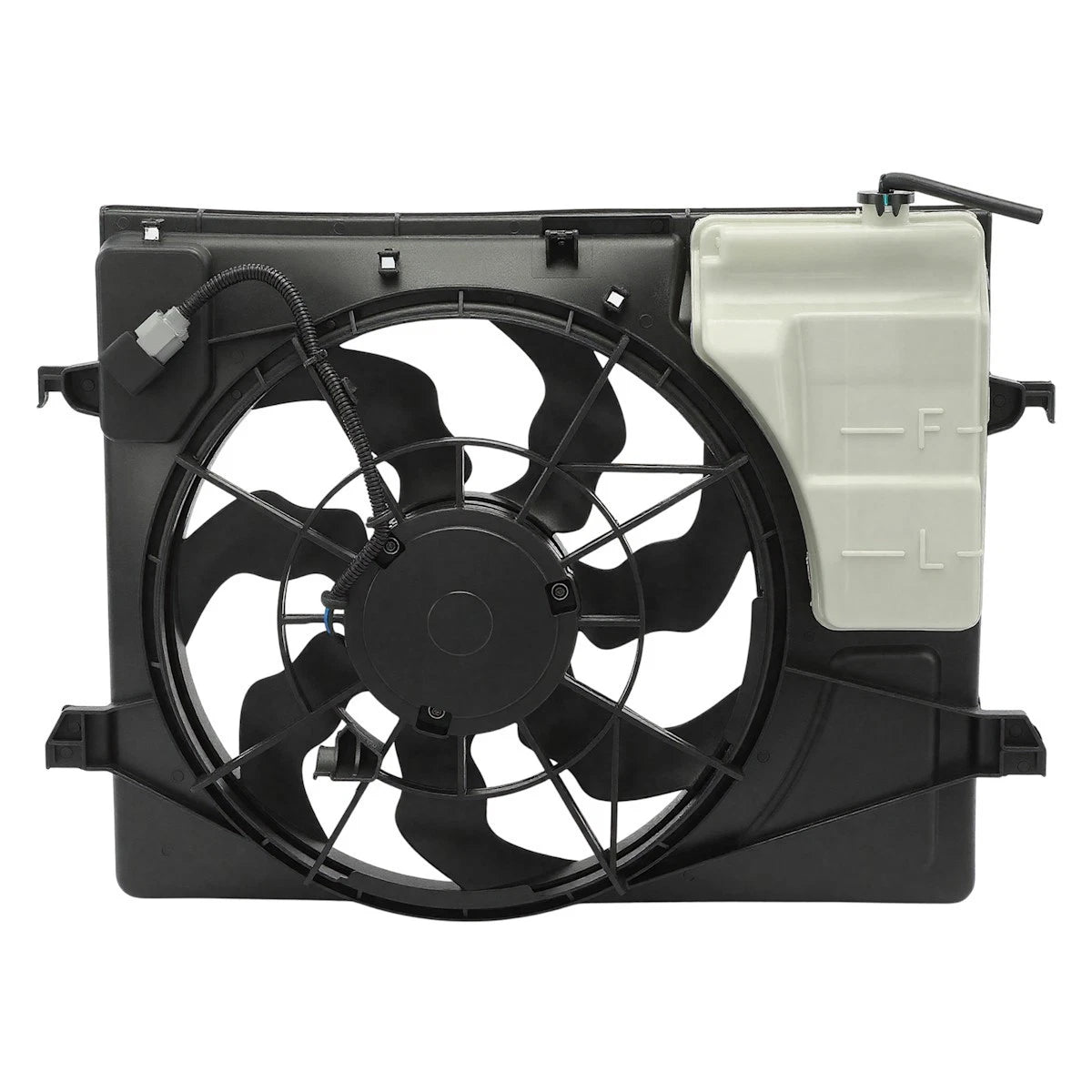 Cooling Fan Assembly for Kia Forte Koup (2010–2013) 17984776, 621497, 622280