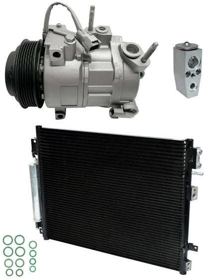 A/C Compressor Kit w Condenser for Dodge Challenger 6.2L (2020–2020)