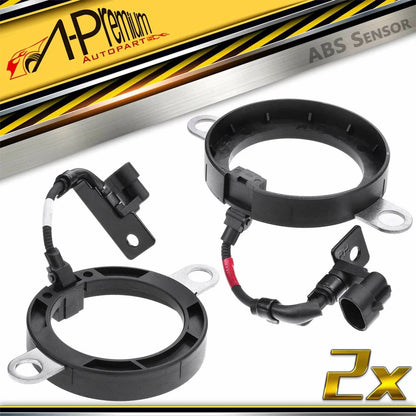 2X Rear ABS Wheel Speed Sensor for Hyundai Veracruz (2007–2011) Kia Sorento (2007–2011)