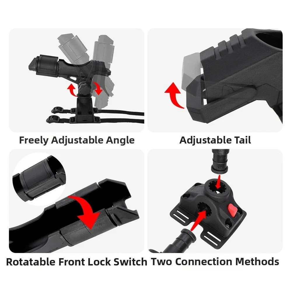 Fishing Rod Holder for Boats (360 Degree Rotation)