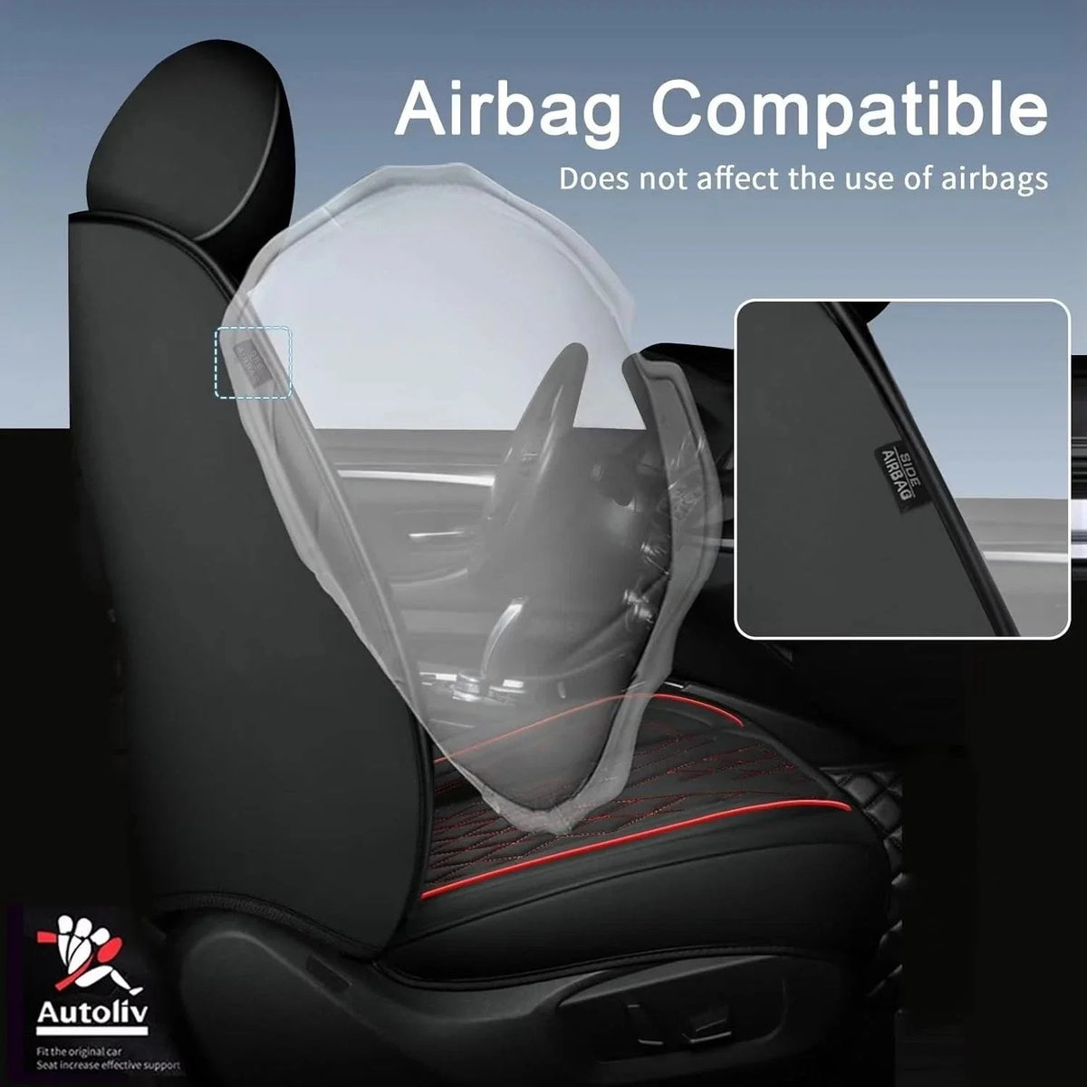 Faux Leather Waterproof Seat Covers for Toyota RAV4 (2013–2026)
