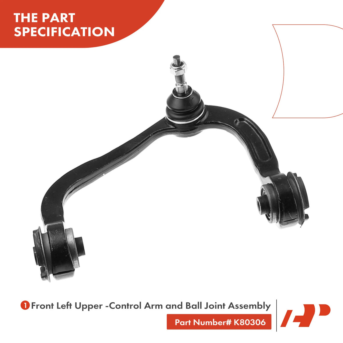Set of 8 Control Arm Ball Joints & Tie Rods for Ford F-150 (2004–2008) - 6L3Z-3085-AL, 4L3Z-3A130-CA, K80149