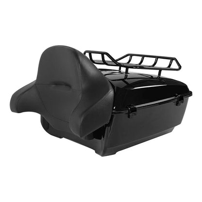 Trunk Pad Top Rail Solo Mount Rack for Harley Street Glide (2014–2026)