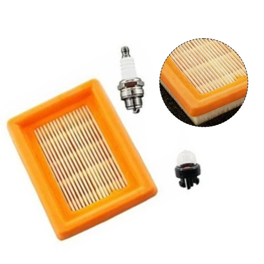 Air Filter Cleaner Spark Primer Bulb Kit for FS120 FS200 FS250 (N/A)