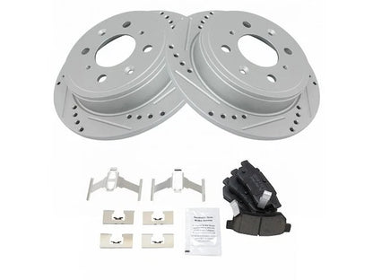 Brake Pad and Rotor Kit for Honda Prelude (1988–1991) 98671TRKQ