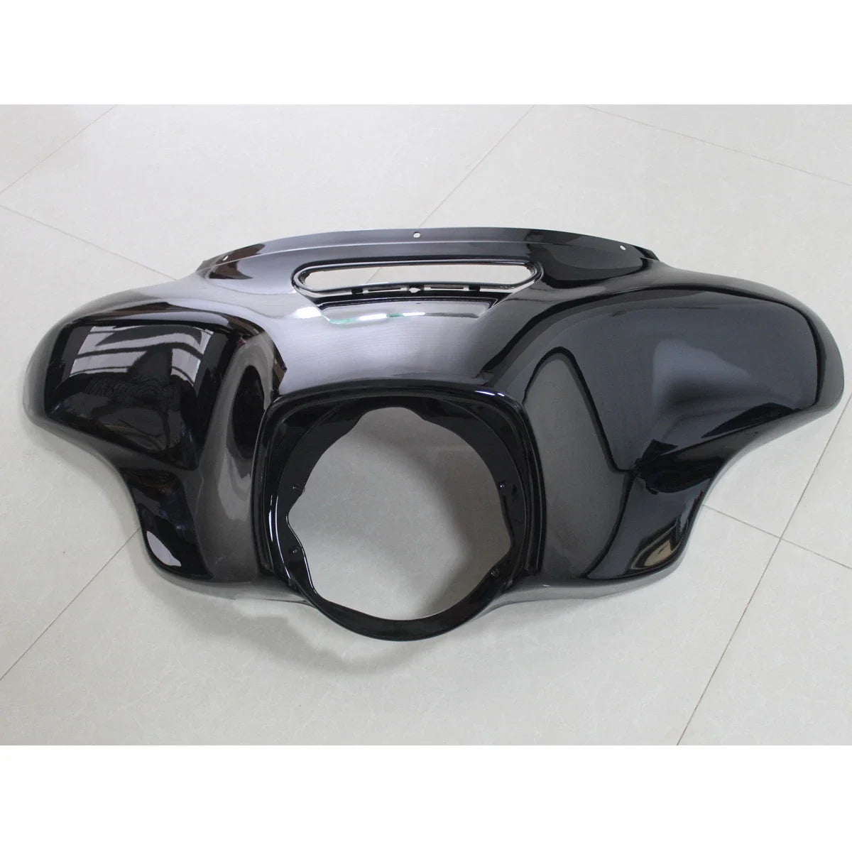 Vivid Black Batwing Outer Fairing for Harley Touring Electra Street Glide (2014–2024)