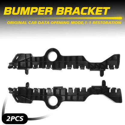 2X Front Bumper Cover Support Brackets for Chevy Silverado 1500 (2019–2022)