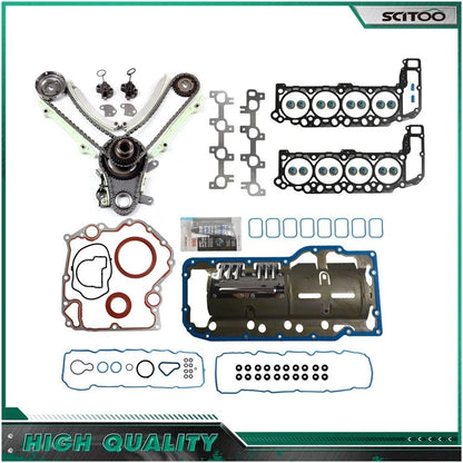 Timing Chain Kit & Head Gasket Set for Jeep Dakota 4.7L (2004–2007)