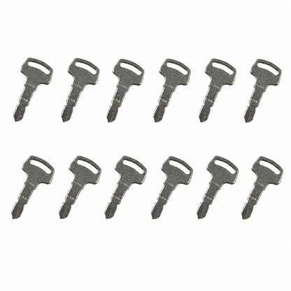 12X Ignition Keys for Kubota SQ1140 SQ1200 SQ3250 B1700D B1700E B1700HSD