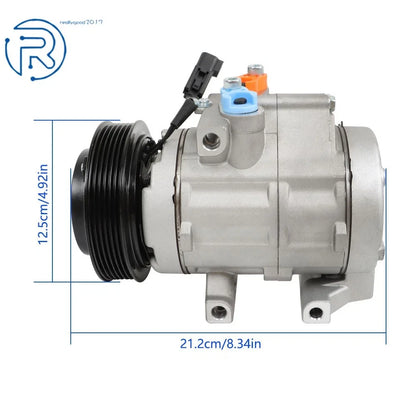 AC Compressor + Clutch for Ford F-150 F-250 F-350 Expedition (1997–2003) 140326