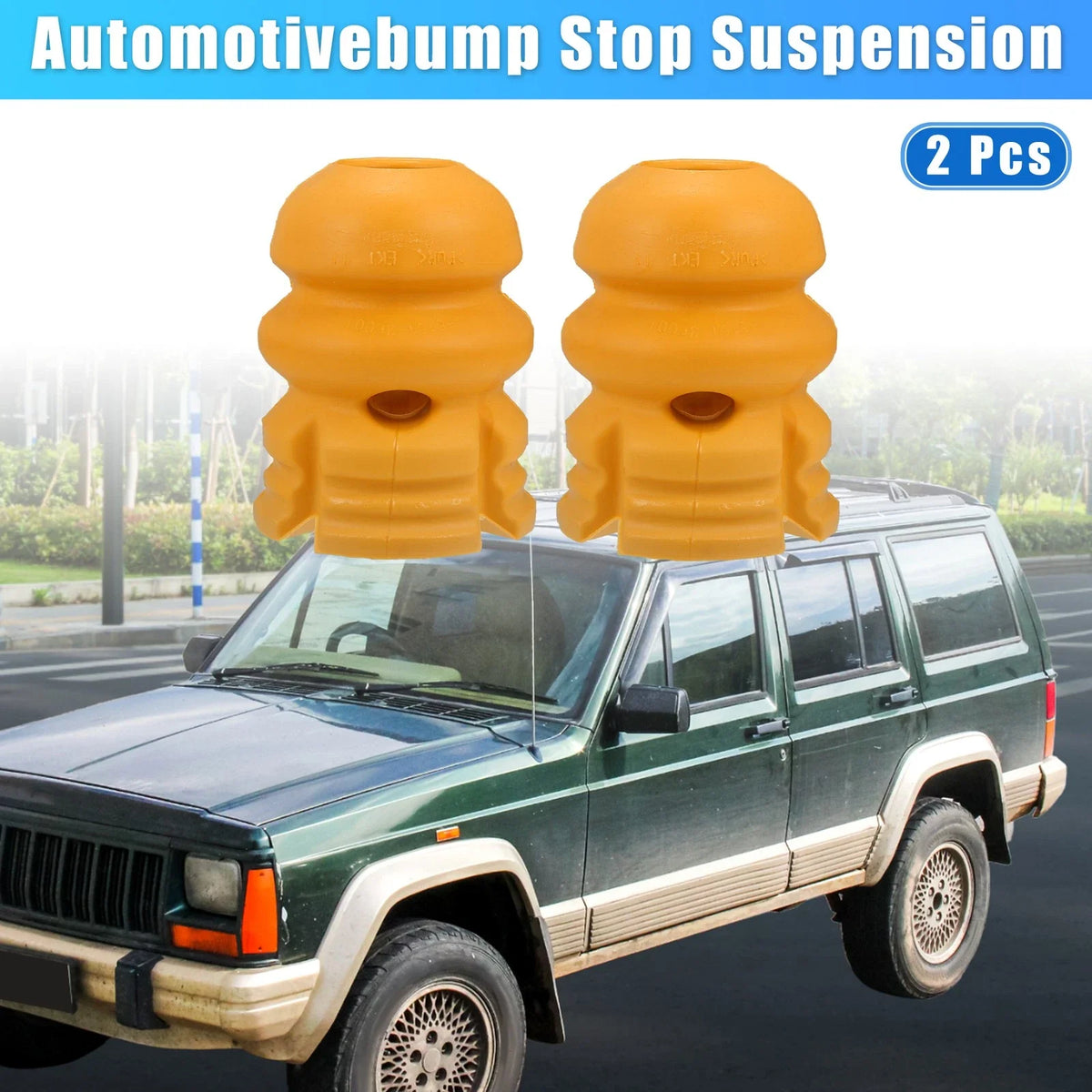 2 Pcs Rear Suspension Bump Stop for Kia Sorento (2002–2009) 55151-3E001
