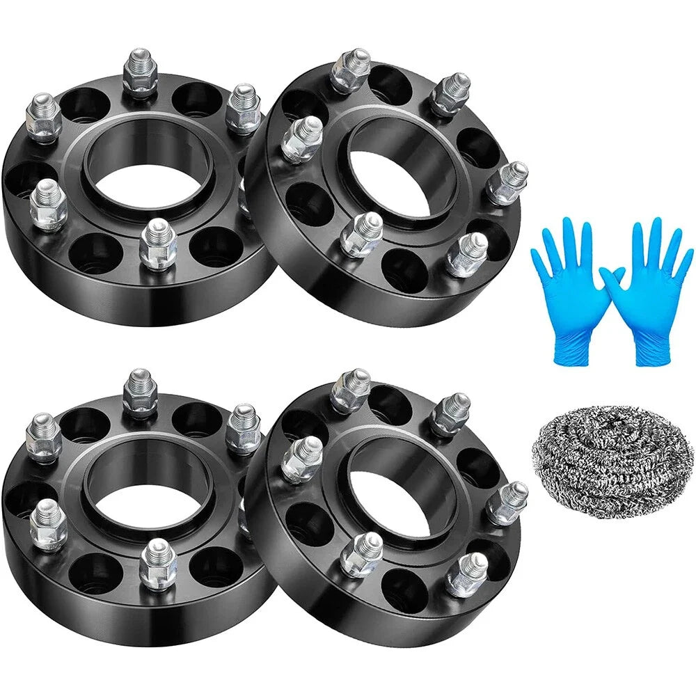 Set of 4 Hubcentric Wheel Spacers for Chevy Silverado GMC Sierra (1999–2023)