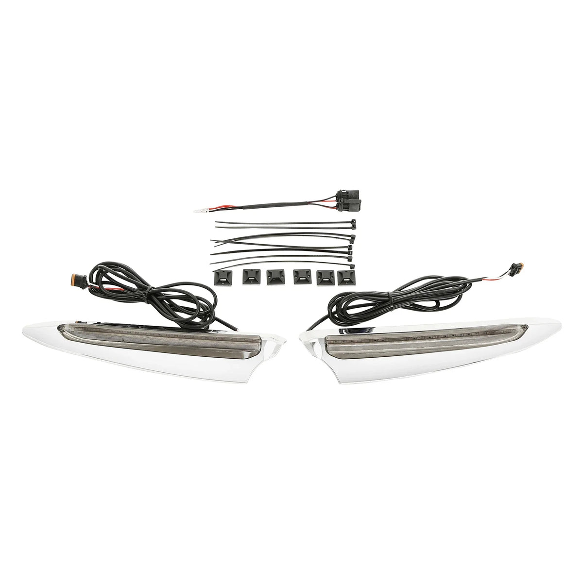 Front Upper Cowl Running Lights Trim for Honda Goldwing GL1800 (2018–2025)