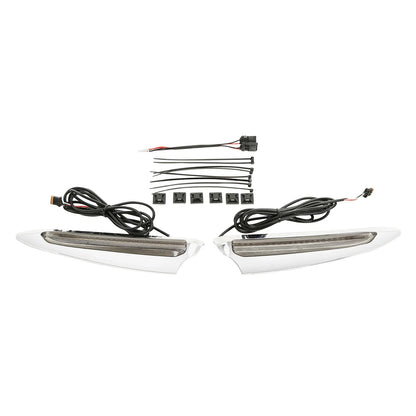 Front Upper Cowl Running Lights Trim for Honda Goldwing GL1800 (2018–2025)